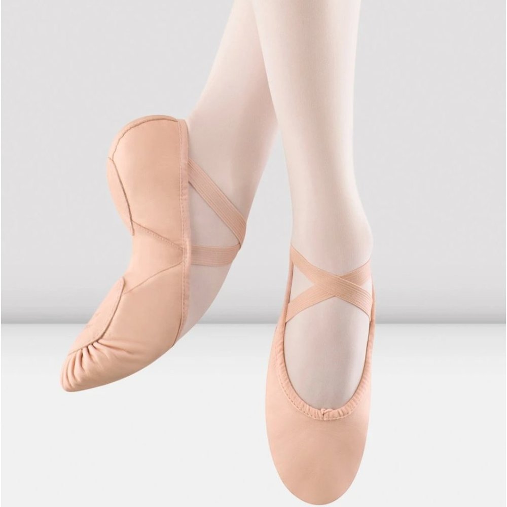 NEW Bloch Prolite 2 Leather Pink Ballet Size 2.5C